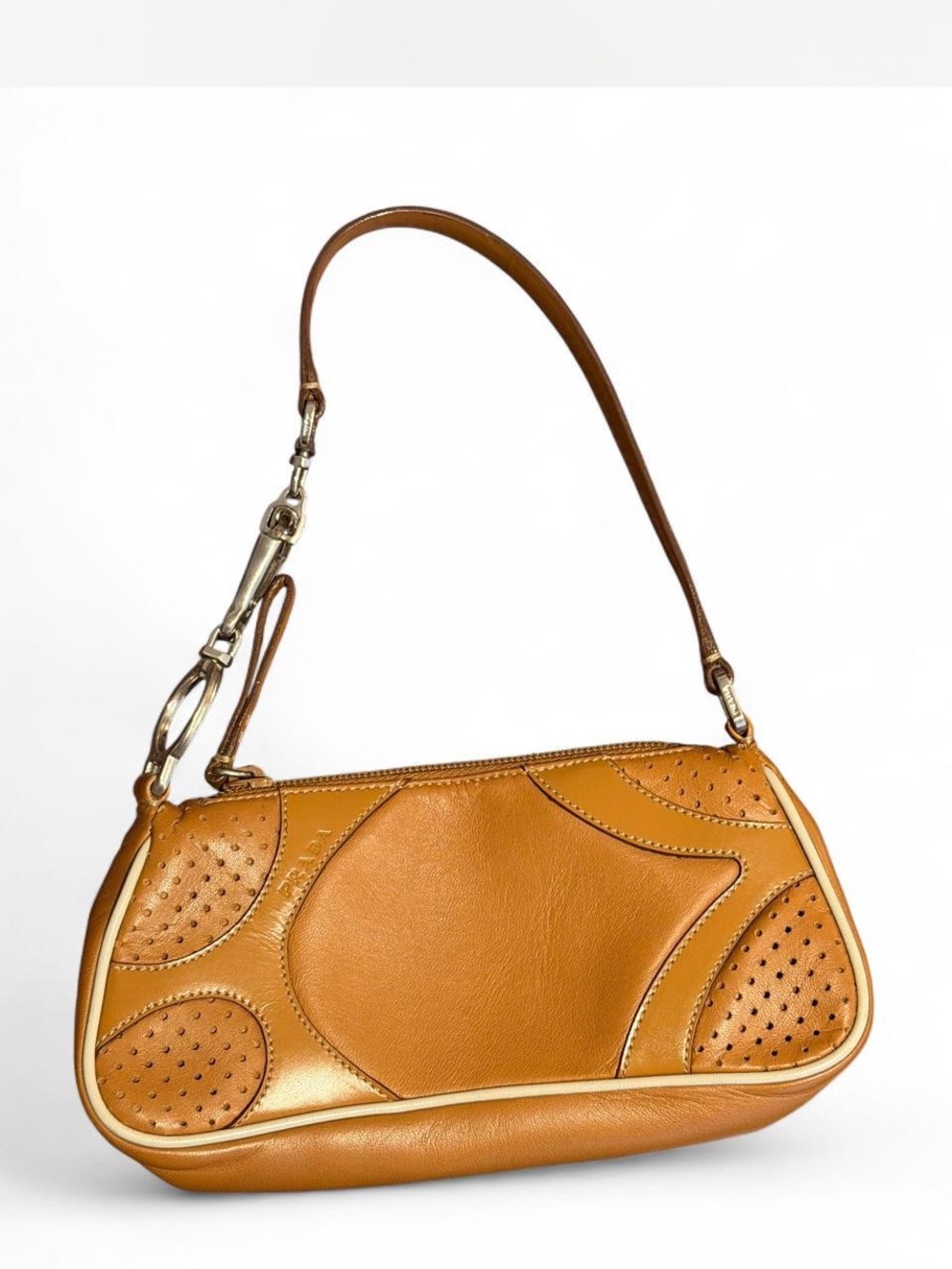 PRADA⭐️Authentic! Tan Leather Mini Bag! - Picture 3 of 4